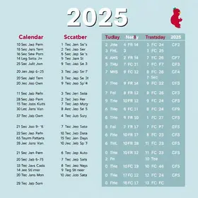 calendário escolar 2025