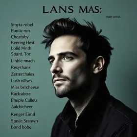 nomes artísticos masculinos